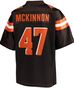 Jeremiah Mckinnon Cleveland Browns Nfl Pro Line Youth Player Jersey - Brown - Robokeg