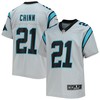 Jeremy Chinn Carolina Panthers Inverted Team Game Jersey - Silver Nfl - Robokeg