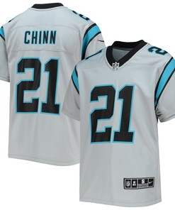 Jeremy Chinn Carolina Panthers Inverted Team Game Jersey - Silver Nfl - Robokeg