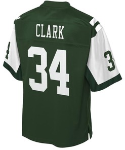 Jeremy Clark New York Jets Nfl Pro Line Team Color Player Jersey - Green - Robokeg