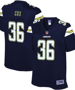 Jeremy Cox Los Angeles Chargers Nfl Pro Line Womens Team Player Jersey - Navy - Robokeg