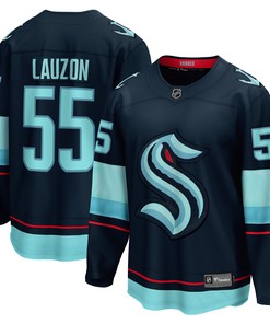 Jeremy Lauzon Seattle Kraken Fanatics Branded Home Breakaway Player Jersey - Deep Sea Blue Nhl - Robokeg
