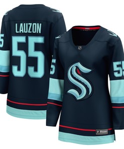 Jeremy Lauzon Seattle Kraken Fanatics Branded Womens Home Breakaway Player Jersey - Deep Sea Blue Nhl - Robokeg