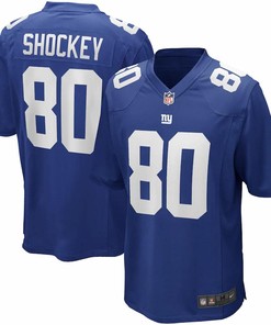 Jeremy Shockey New York Giants Nike Game Retired Player Jersey - Royal - Robokeg
