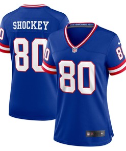 Jeremy Shockey New York Giants Womens Classic Retired Player Game Jersey - Royal Nfl - Robokeg