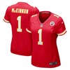 Jerick Mckinnon Kansas City Chiefs Womens Game Player Jersey - Red Nfl - Robokeg