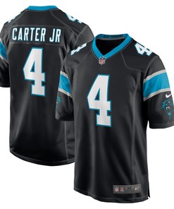 Jermaine Carter Carolina Panthers Game Player Jersey - Black Nfl - Robokeg