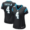 Jermaine Carter Carolina Panthers Womens Game Player Jersey - Black Nfl - Robokeg