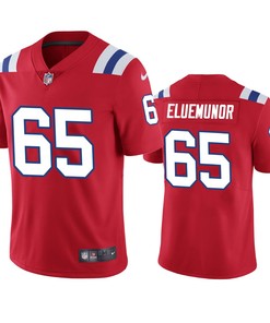 Jermaine Eluemunor New England Patriots Red Vapor Limited Jersey - Robokeg