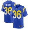Jerome Bettis Los Angeles Rams Game Retired Player Jersey - Royal Nfl - Robokeg