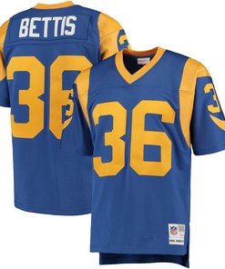 Jerome Bettis Los Angeles Rams Mitchell & Ness Retired Player Legacy Replica Jersey - Royal Nfl - Robokeg