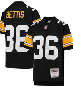 Jerome Bettis Pittsburgh Steelers Mitchell & Ness 1996 Legacy Retired Player Jersey - Black Nfl - Robokeg