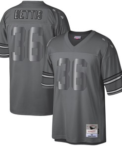 Jerome Bettis Pittsburgh Steelers Mitchell & Ness 1996 Retired Player Metal Legacy Jersey - Charcoal Nfl - Robokeg