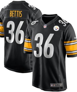 Jerome Bettis Pittsburgh Steelers Nike Game Retired Player Jersey - Black - Robokeg