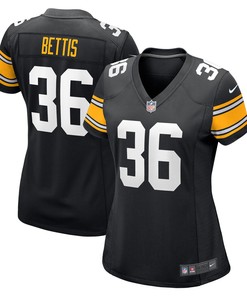 Jerome Bettis Pittsburgh Steelers Womens Retired Player Jersey - Black Nfl - Robokeg