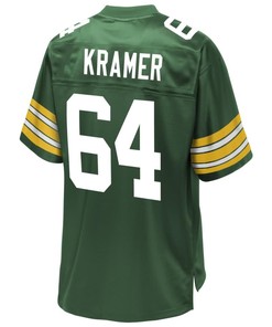 Jerry Kramer Green Bay Packers Nfl Pro Line Retired Team Player Jersey - Green - Robokeg