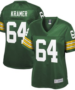 Jerry Kramer Green Bay Packers Nfl Pro Line Womens Retired Player Jersey - Green Nfl - Robokeg