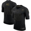 Jerry Rice San Francisco 49ers 2020 Salute To Service Retired Limited Jersey - Black - Robokeg