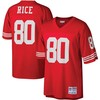 Jerry Rice San Francisco 49ers Mitchell & Ness Big & Tall 1990 Retired Player Replica Jersey - Scarlet Nfl - Robokeg