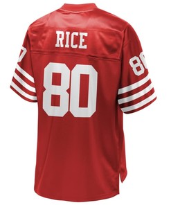 Jerry Rice San Francisco 49ers Nfl Pro Line Retired Player Jersey - Red - Robokeg