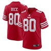Jerry Rice San Francisco 49ers Retired Team Player Game Jersey - Scarlet Nfl - Robokeg