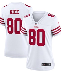 Jerry Rice San Francisco 49ers Womens Retired Player Game Jersey White Nfl - Robokeg
