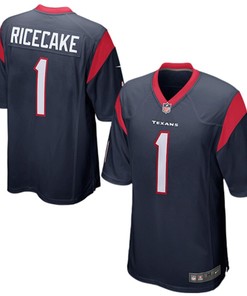 Jerry Ricecake Houston Texans Nike Game Jersey - Navy Blue - Robokeg
