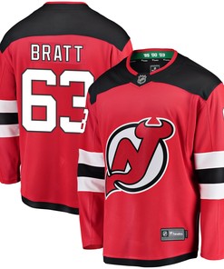 Jesper Bratt New Jersey Devils Fanatics Branded Home Breakaway Player Jersey - Red Nhl - Robokeg