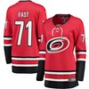 Jesper Fast Carolina Hurricanes Fanatics Branded Womens Home Breakaway Jersey - Red Nhl - Robokeg