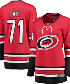Jesper Fast Carolina Hurricanes Fanatics Branded Womens Home Breakaway Jersey - Red Nhl - Robokeg