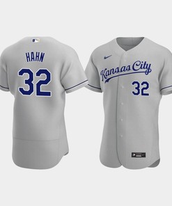 Jesse Hahn 32 Kansas City Royals Gray Road Jersey - Robokeg