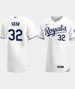 Jesse Hahn 32 Kansas City Royals White Home Jersey - Robokeg