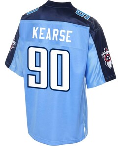 Jevon Kearse Tennessee Titans Nfl Pro Line Retired Team Player Jersey - Blue - Robokeg