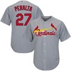 Jhonny Peralta St. Louis Cardinals Official Cool Base Player Jersey - Gray - Robokeg