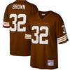 Jim Brown Cleveland Browns Mitchell & Ness Big & Tall 1963 Retired Player Replica Jersey - Brown Nfl - Robokeg