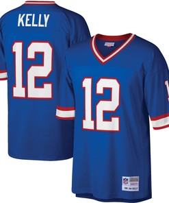 Jim Kelly Buffalo Bills Mitchell & Ness 1990 Legacy Replica Jersey - Royal Nfl - Robokeg