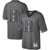 Jim Kelly Buffalo Bills Mitchell & Ness 1990 Retired Player Metal Legacy Jersey - Charcoal Nfl - Robokeg