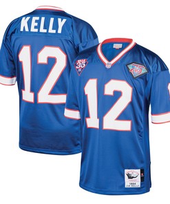 Jim Kelly Buffalo Bills Mitchell & Ness 1994 Authentic Throwback Retired Player Jersey - Royal Nfl - Robokeg