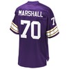 Jim Marshall Minnesota Vikings Nfl Pro Line Retired Player Jersey - Purple - Robokeg