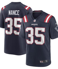 Jim Nance New England Patriots Retired Player Jersey - Navy Nfl - Robokeg