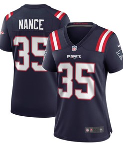 Jim Nance New England Patriots Womens Retired Player Jersey - Navy Nfl - Robokeg