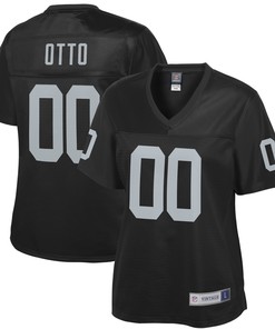 Jim Otto Las Vegas Raiders Nfl Pro Line Womens Retired Player Replica Jersey - Black - Robokeg