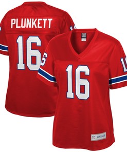 Jim Plunkett New England Patriots Nfl Pro Line Womens Retired Player Jersey - Red - Robokeg