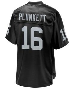 Jim Plunkett Oakland Raiders Nfl Pro Line Retired Team Player Jersey - Black - Robokeg