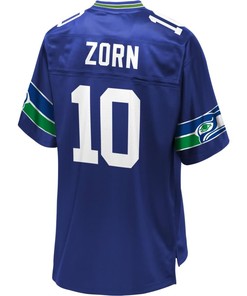 Jim Zorn Seattle Seahawks Nfl Pro Line Retired Team Player Jersey - Royal - Robokeg