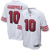 Jimmy Garoppolo San Francisco 49ers Alternate Game Jersey White Nfl - Robokeg