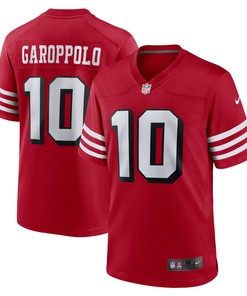 Jimmy Garoppolo San Francisco 49ers Alternate Game Player Jersey - Scarlet Nfl - Robokeg