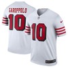 Jimmy Garoppolo San Francisco 49ers Color Rush Legend Player Jersey - White Nfl - Robokeg