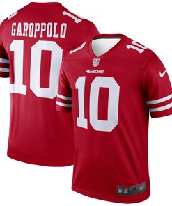 Jimmy Garoppolo San Francisco 49ers Legend Jersey - Scarlet Nfl - Robokeg