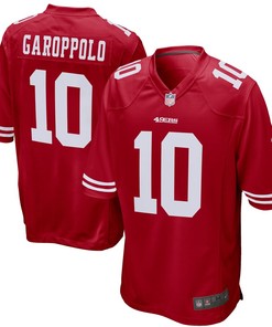 Jimmy Garoppolo San Francisco 49ers Nike Game Jersey - Scarlet - Robokeg